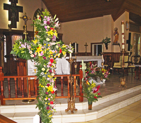 St. Joseph Church Easter 15 Altar